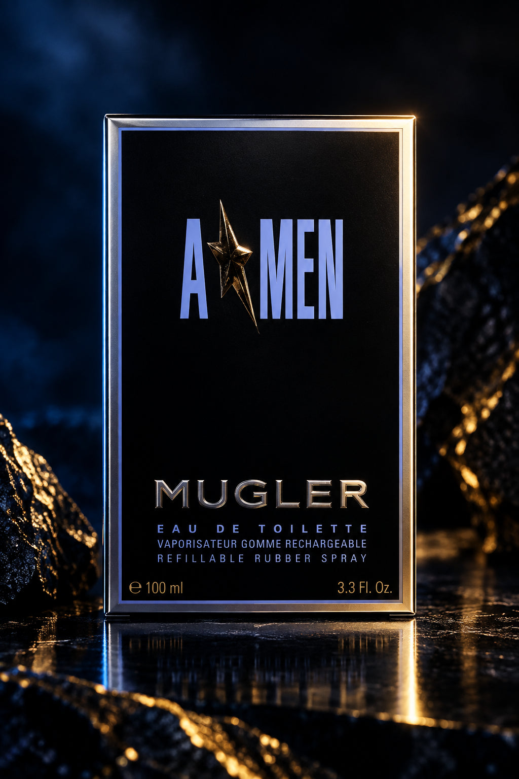 Mugler A*Men Eau de Toilette 100ml Refillable Rubber Spray