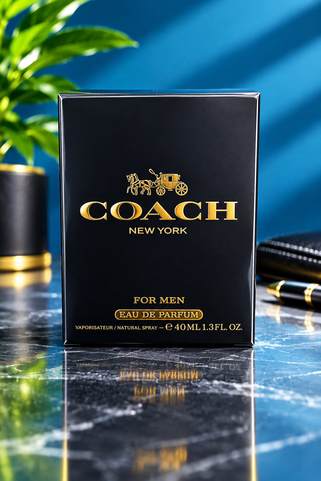 COACH NEW YORK BLACK FOR MEN EAU DE PARFUM 40 ML